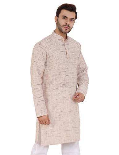 Image of LATEST CHIKAN Men's Cotton Regular Kurta
