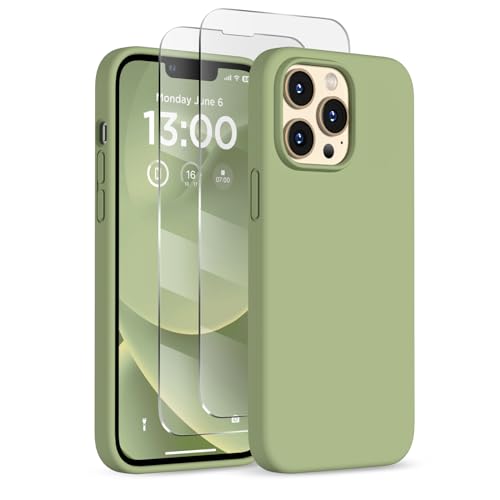 Coque iPhone 13 Pro vert thé idéale pour protéger votre écran au quotidien