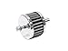 K&N 1/2"Od Vent, 2"Od, 1-1/2"H Studmount
