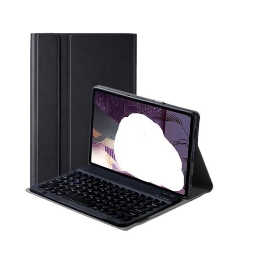 Clavier QWERTY Keycap Redmi Pad Pro 12,1 pouces étui cuir protection JiuRui Black