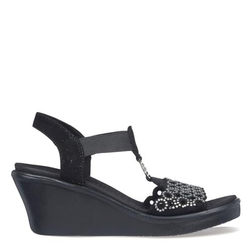 Skechers Women's Rumble on-Queen B2 Wedge Sandal2