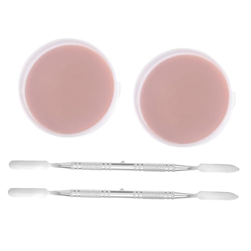 HAPINARY Halloween Makeup Skin Wax Set 2pcs Scar Wax for Wound Modeling Fake Scars Nose and Perfect for Pranks and Parties