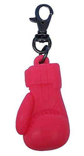 Chaveiro Mini Luva De Boxe Rosa C/ 4 Peças