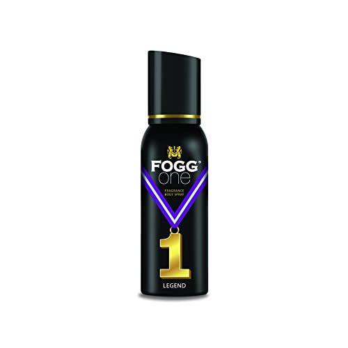Fogg One Legend No Gas Deodorant for Men, Long-Lasting Perfume Body Spray, 120 ml