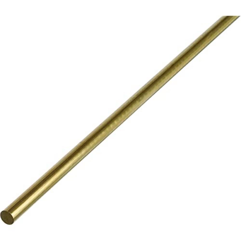 Profilé rond plein - laiton, 1000 x 8 mm