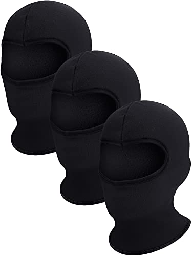 Geyoga 3 Pieces Kid Balaclava Ski Mask Winter Balaclava Hat Windproof Face Mask Covering Neck Warmer Gaiter for Cold Weather