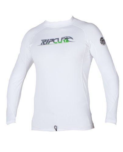Rashguard Rip Curl manches longues homme anti-UV pour surf et paddle nautique