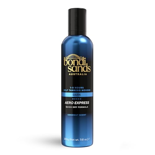Bondi Sands Aero 1-Hour Express Self Tanning Foam | Lightweight, Coconut Tanning Foam Quickly...