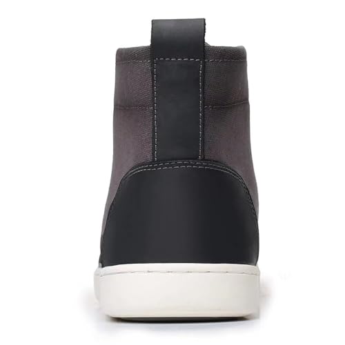 Image of Arkbird Casual Sneaker Boots, High-Top Sneakers Lace-up Leather Chukka Shoes for Men