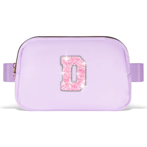 Image of Uygafly Gift for Teen Girls Kids Daughter Her - Birthday Gifts for 3 4 5 6 7 8 9 10 11 12 13 Year Old Girls,Fanny Pack Crossbody Bag Purse Belt Bag Cute Trendy Stuff | Lavender,D