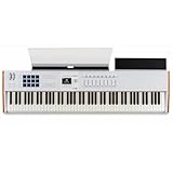 Arturia アートリア キーボード・コントローラー KeyLab mk3 88鍵盤 / ハンマーアクション・ベロシティ&アフタータッチ対応88鍵盤/パッド機能/フルカラー・ディスプレイ搭載 ホワイト