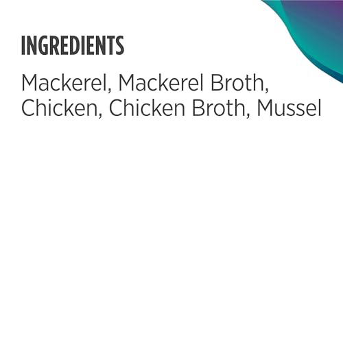 Image of Nulo Freestyle Mackerel, Chicken, & Mussel in Broth Real Meat Dog Food Topper, 2.8 Ounce (Pack of 24)