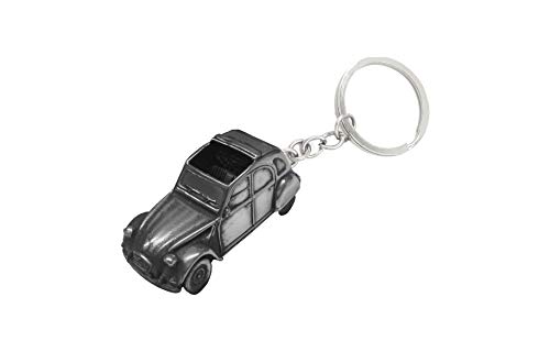 Porte-clés de voiture classique effet étain 2cv ref37 Cover