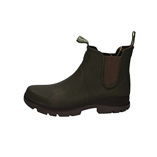 Barbour Men's Fury Chelsea Boots, Olive, Green, 12 Medium US