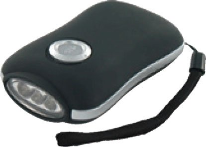 Preisvergleich Produktbild Salki 2010404 Dynamo Taschenlampe 3LEDs Mini TL404 2010404