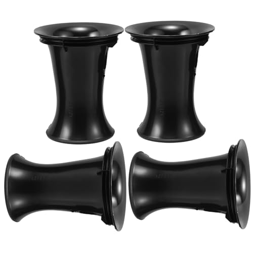 POPETPOP 4Pcs Speaker Port Tubes Round Vent for Subwoofer Bass Woofer Box Sound Outlet for Audio Repair and Speaker Cabinets