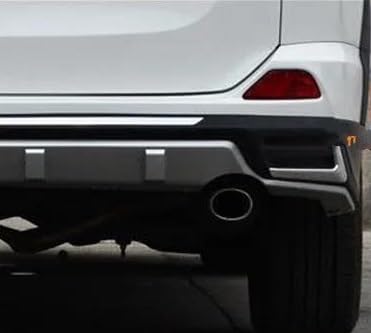 Tuyau d'extrémité de silencieux d'échappement en acier poli pour RAV4 2016
