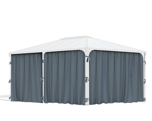Palram - Canopia Milano 4300, Martinique 5000 Gazebo Curtain Set