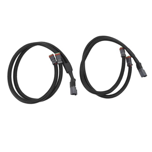 DT Wi Harness A, 2 Piezas Wi Harness A conector divisor, plug and play para barra LED, LED Pod Fog y más miniatura 6