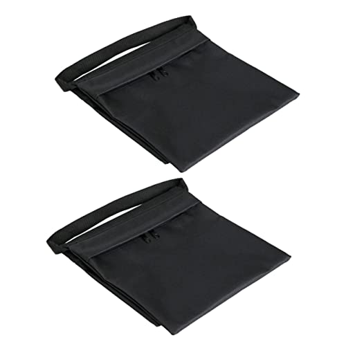 TINEASUR 2個双ジッパー耐荷重サンドバッグ オックスフォード製 安定重り 屋外撮影用ライトスタンド 三脚対応