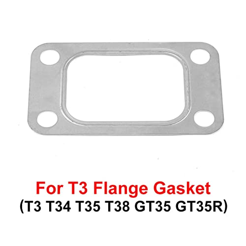 Junta Turbo, Gaxeta do coletor de admissão da turbo turbina de aço inoxidável de 4 furos, Junta de f