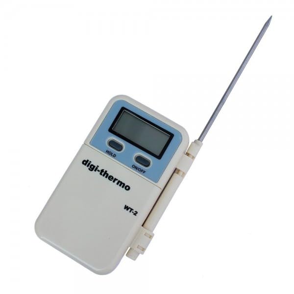 Bilake Termómetro digital de mano con sonda para aire acondicionado