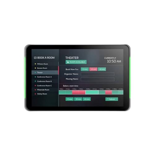 Image of XDS-1078-A9 Advanced 10.1-Inch Interactive Room Panel Display