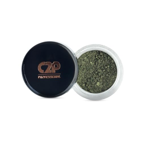 Image of C2P Pro Eyeshadow Pigment for Eye Makeup - 2g | Long-Lasting and Highly Pigmented Loose Precious Pigments with Metallic Effect | Cosmetics For Women and Girls (Game Changer 171, 02 Gram)