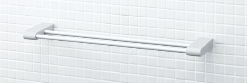 LIXIL(リクシル) INAX 2段式タオル掛(塗装) 600mm パールシルバー KF-AA72WP