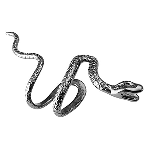 SalLady Öron Manschett Wrap Snake Creative Simple Clip On Earrings Förklaring Örhängen Non Pierced Earrings För Girl Novelty Copper Tillbehör