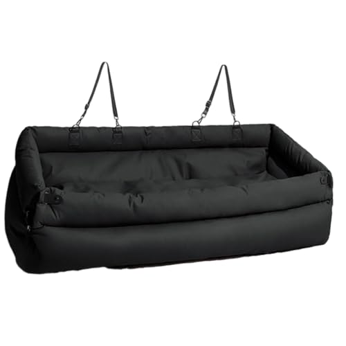 Asiento elevador para perros pequeños y cachorros en color negro antideslizante 2