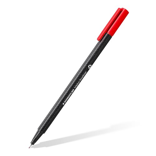 Miniatura 3 de STAEDTLER triplus fineliner 334 – 20 colores, 0,3 mm, triangular | Rotuladores finos triangulares, tinta DRY SAFE al agua – cuerpo ergonómico – Art.-Nr. 334 SB20