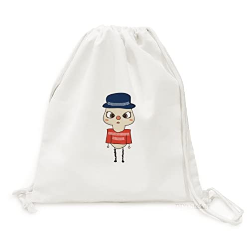 Sac à dos en toile Paris cadeau idéal souvenir de France avec cordon de serrage