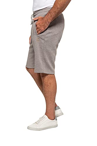 Jp 1882 GroßE GrößEn Sweathose Kurz Pantaloncini Bermuda, Anthrazit, 5XL Uomo - 3