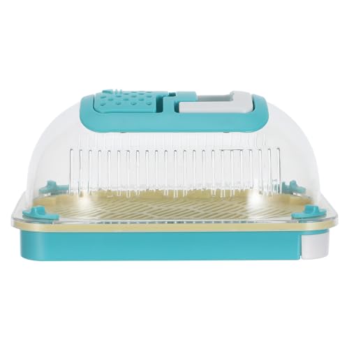 Caja de cría transparente con asa y plástico resistente para caracoles 2