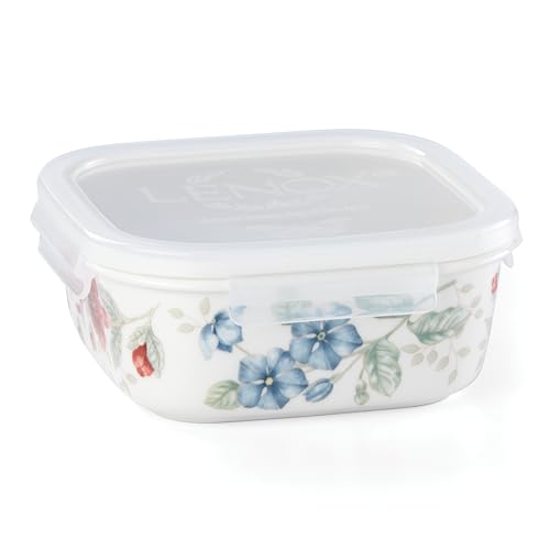 Lenox Butterfly Meadow, Square Serve and Store, White