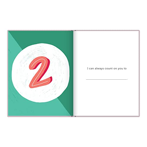 Em & Friends Reasons You're My Bff Book Fill In The Love Fill-In-The-Blank Book Gift Journal, 4.10 X 5.40-Inches #TOP2