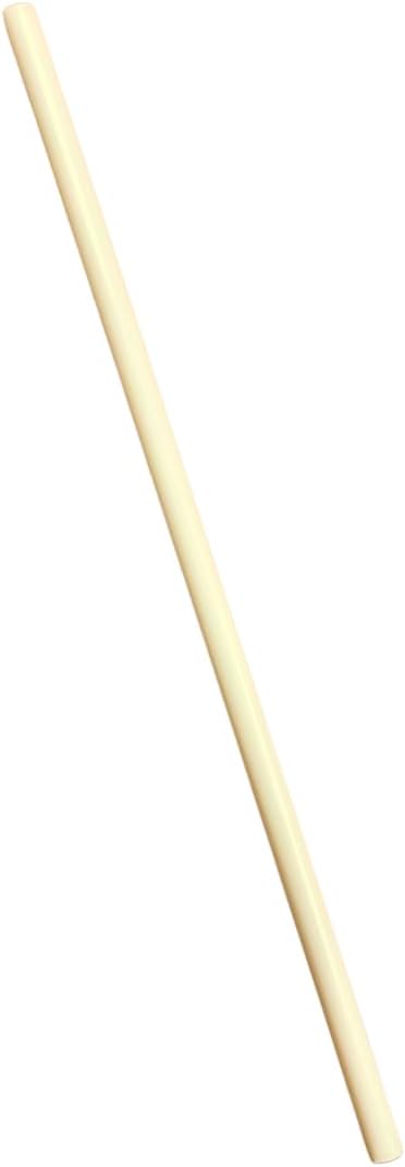 Standard 7.75" Drinking Straws - Unwrapped, 100% biodegradable Case packed 5000ct. (Natural)