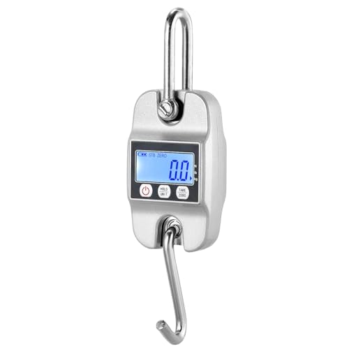 Bonvoisin 300kg 吊りはかり クレーンスケール デジタル吊秤 スーパー 倉庫 乾電池式（電池別売り） 日本語マニュアル付き (300kg)