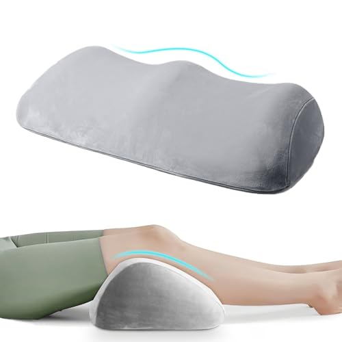 BUERPINKING Cojín elevador para piernas y rodillas, 55 x 30 x 10 cm, espuma viscoelástica