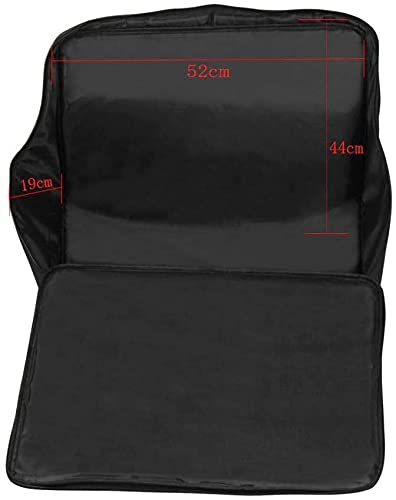 Draagbare oxford canvas dikker gewatteerde 40-120 bas accordeon geval gigbag met zak - Image 3