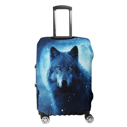 Wolfs Printed Luggage Cover Protector, Fits 18-32 Inch Luggage4