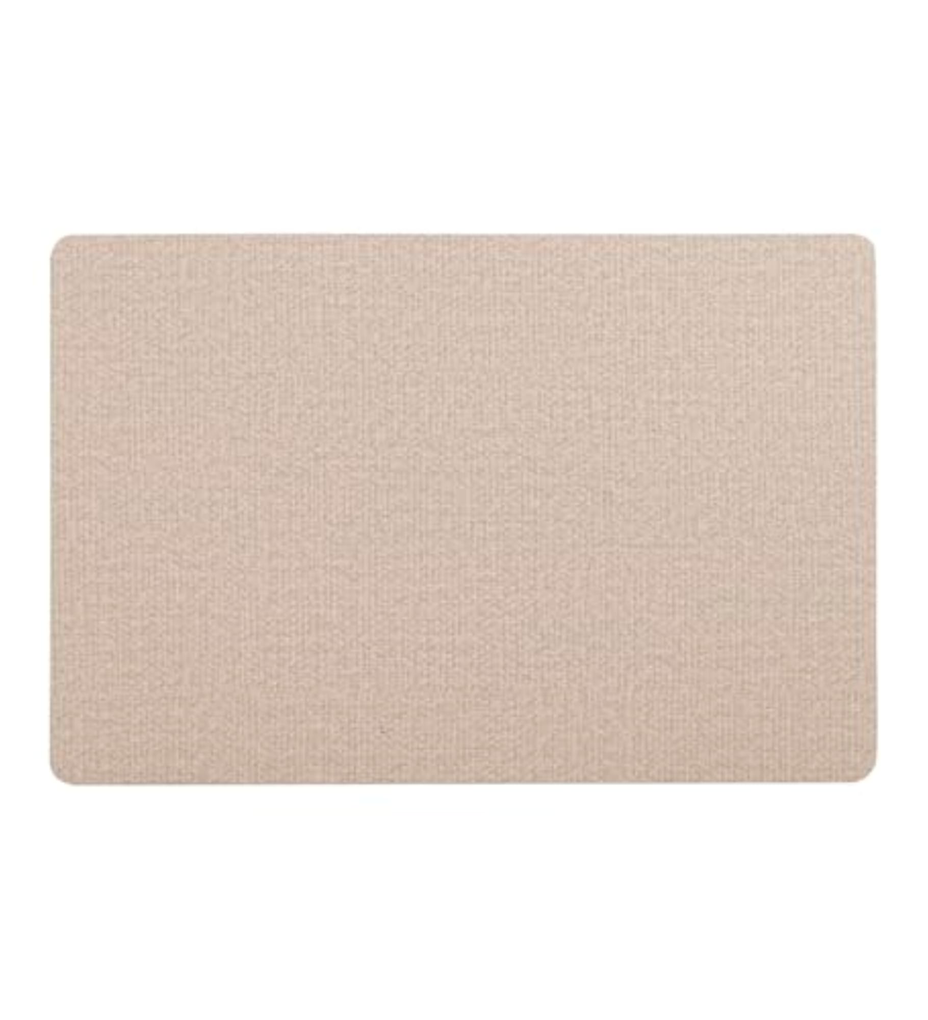 Set of 6 Premium Beige PVC Table Placemats