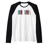 6 7 Funny If You Know You Know 6 7 Reading Teacher Christmas Raglan Baseball Tee