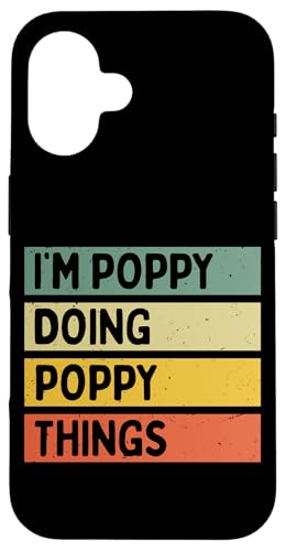 I'm Poppy Doing Poppy Things �ʔ������� �X�}�z�P�[�X iPhone 16 �p