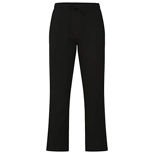 Preisvergleich Produktbild Yamadhi Herren Yogahose Straight Cut Bio-Baumwolle (XS, Black)