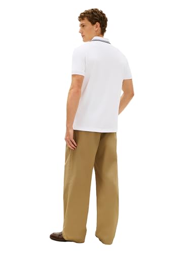 Tommy Hilfiger Polo para Hombre de Manga Corta en Ajuste Regular con Stretch y Logo Bordado miniatura 5