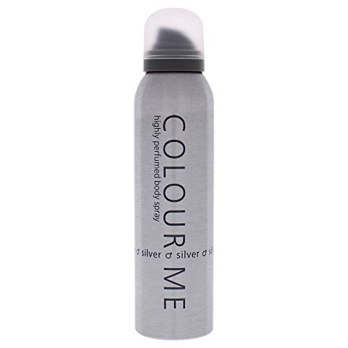 COLOUR ME Silver - Fragrance for Men - 150ml Body Spray, by...