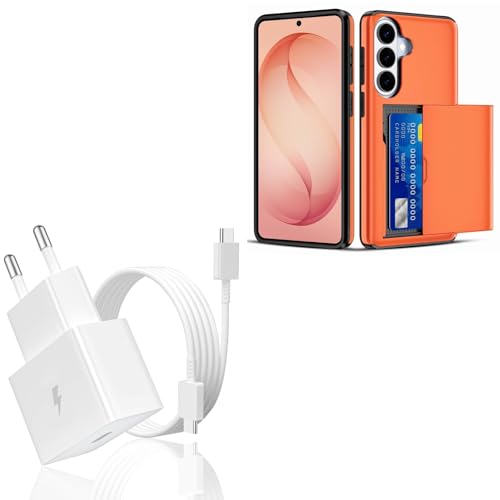 Batterie faible ? Chargeur 25W pour Samsung S26 avec câble USB C 1m