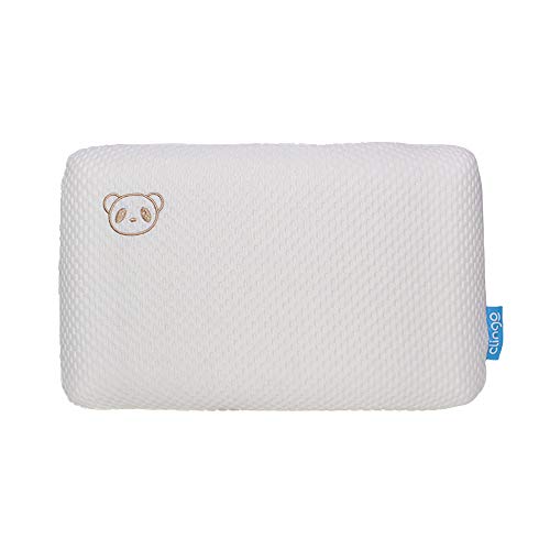 Travesseiro Pillow em Memory Foam, Fibra de Bambu, Clingo, Branco, Tamanho Único